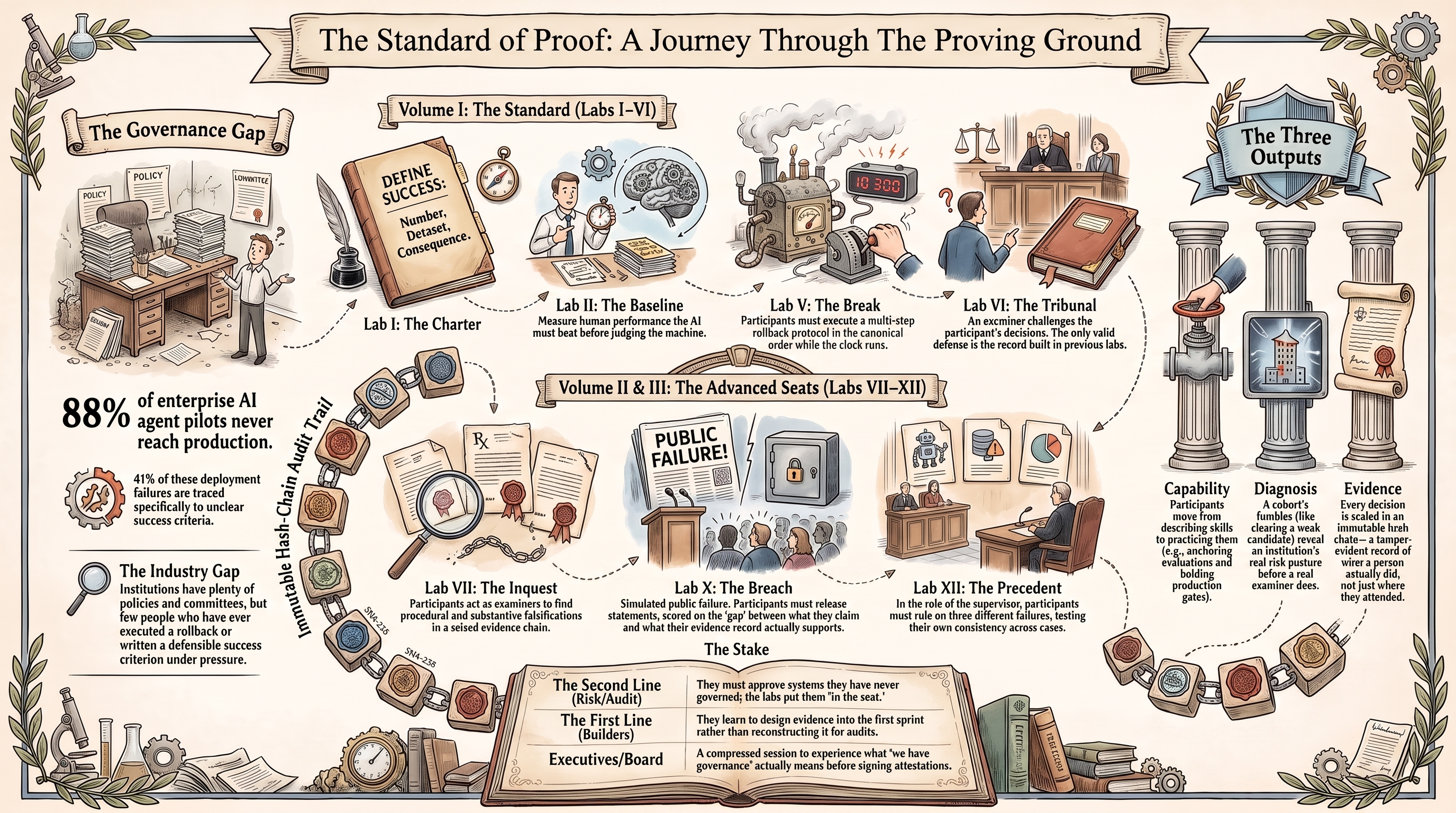 The Standard of Proof: A journey through The Proving Ground — all twelve labs across three volumes